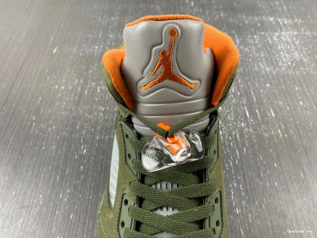 Olive 314259-381 Retro Jordan 5 1114